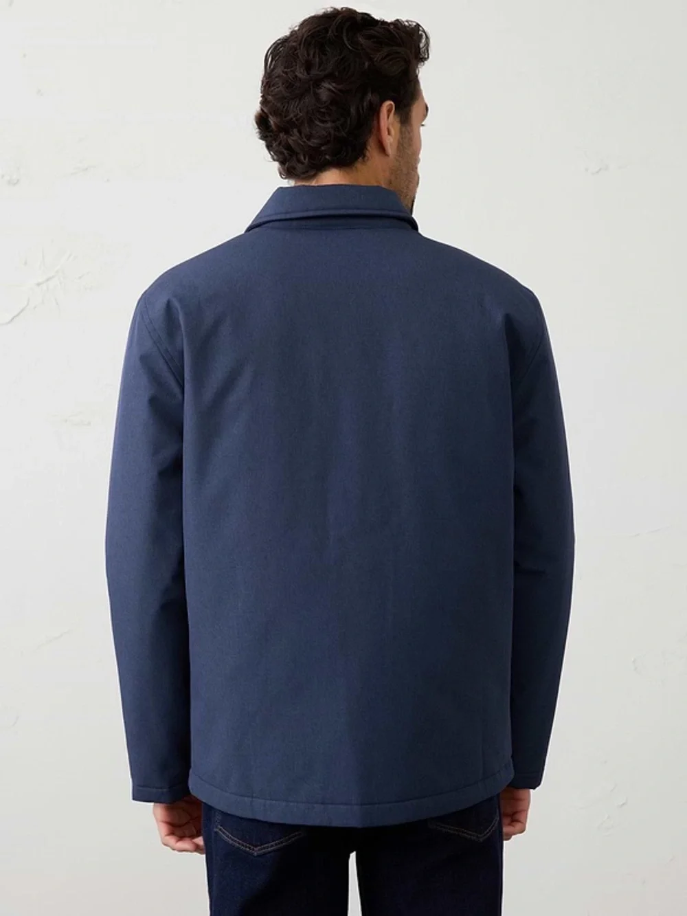 Banana Republic Navy Blue Structured Jacket Sz S